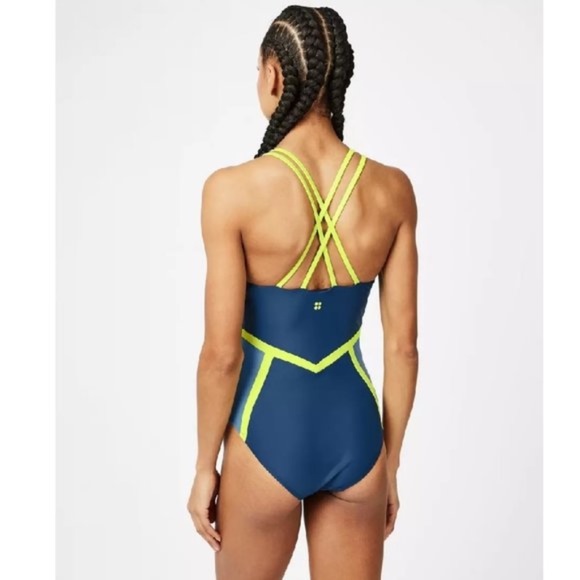NWOT Sweaty Betty Medley Swimsuit - Picture 2 of 10